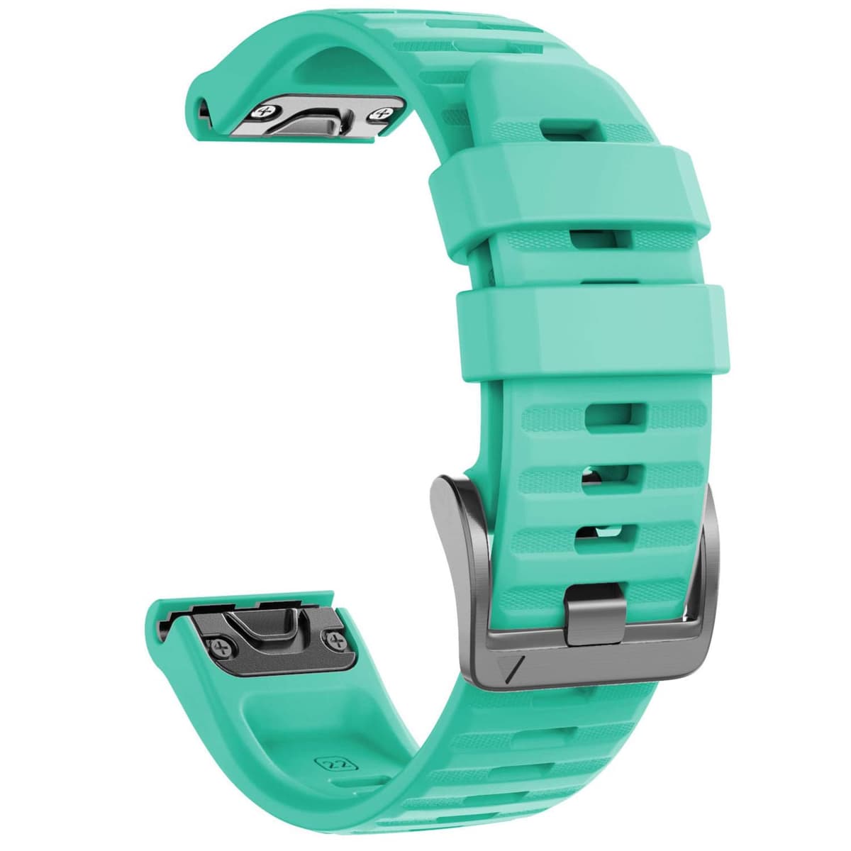 NotoCity Corrra para Garmin Fenix 7/6/5/6 Pro/7 Pro/5 Plus, Quickfit 22mm Correa para Garmin Fenix 8/8 pro 47mm, Forerunner 965/955/935, Nylon Correas para Epix Gen 2, Quatix 7(Negro+Verde militar) — view 24