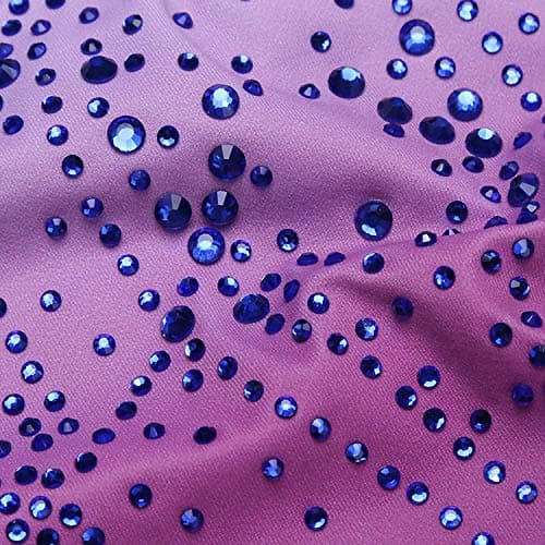 Zaclotre Kid Girls Gymnastic Leotard Sparkly Shiny Diamond Ballet Dance One Piece Outfit — view 4