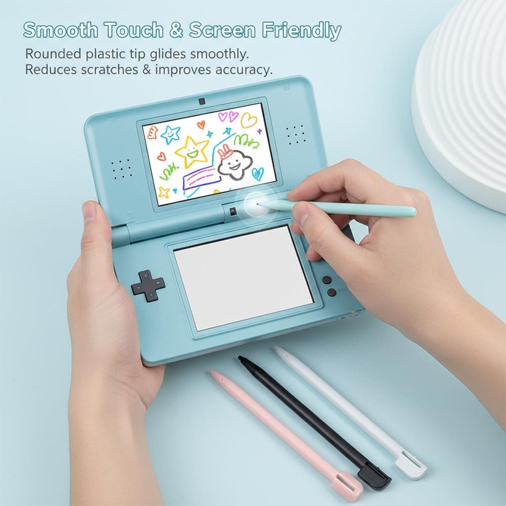 Stylus Pen for DS Lite, Replacement Touch Screen Pens Compatible with Nintendo DS Lite NDSL DSL, Plastic Gaming Stylus for Handheld Console, Screen Safe & Easy Storage (8) — view 3