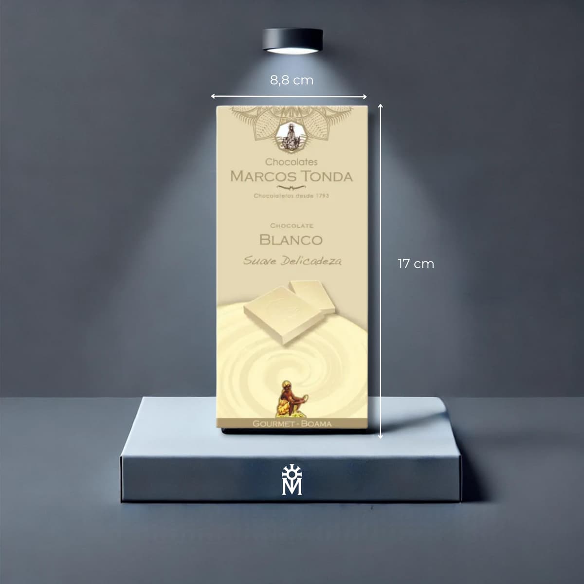 Chocolates Marcos Tonda – Chocolate Blanco Gourmet X5 | Chocolate Con Leche 100g X5 | Chocolate Gourmet | Chocolates Originales Para Regalar — view 3