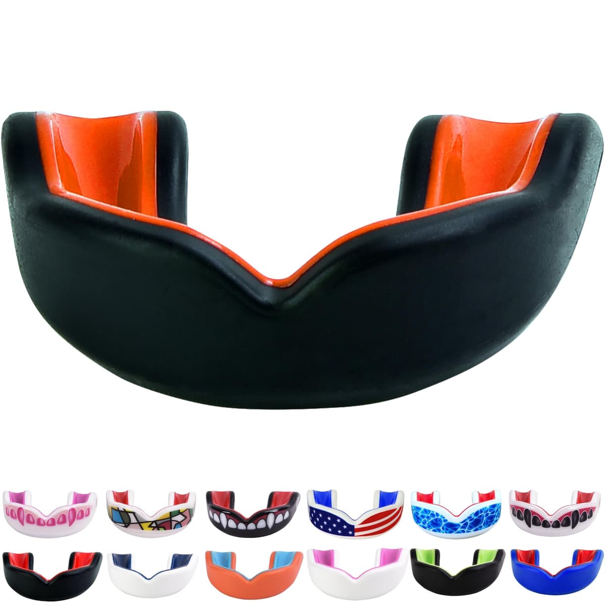 Oral Mart Vampiro colmillo Protector bucal con Estuche ventilado para Karate, Boxeo, Combate, Taekwondo — view 16