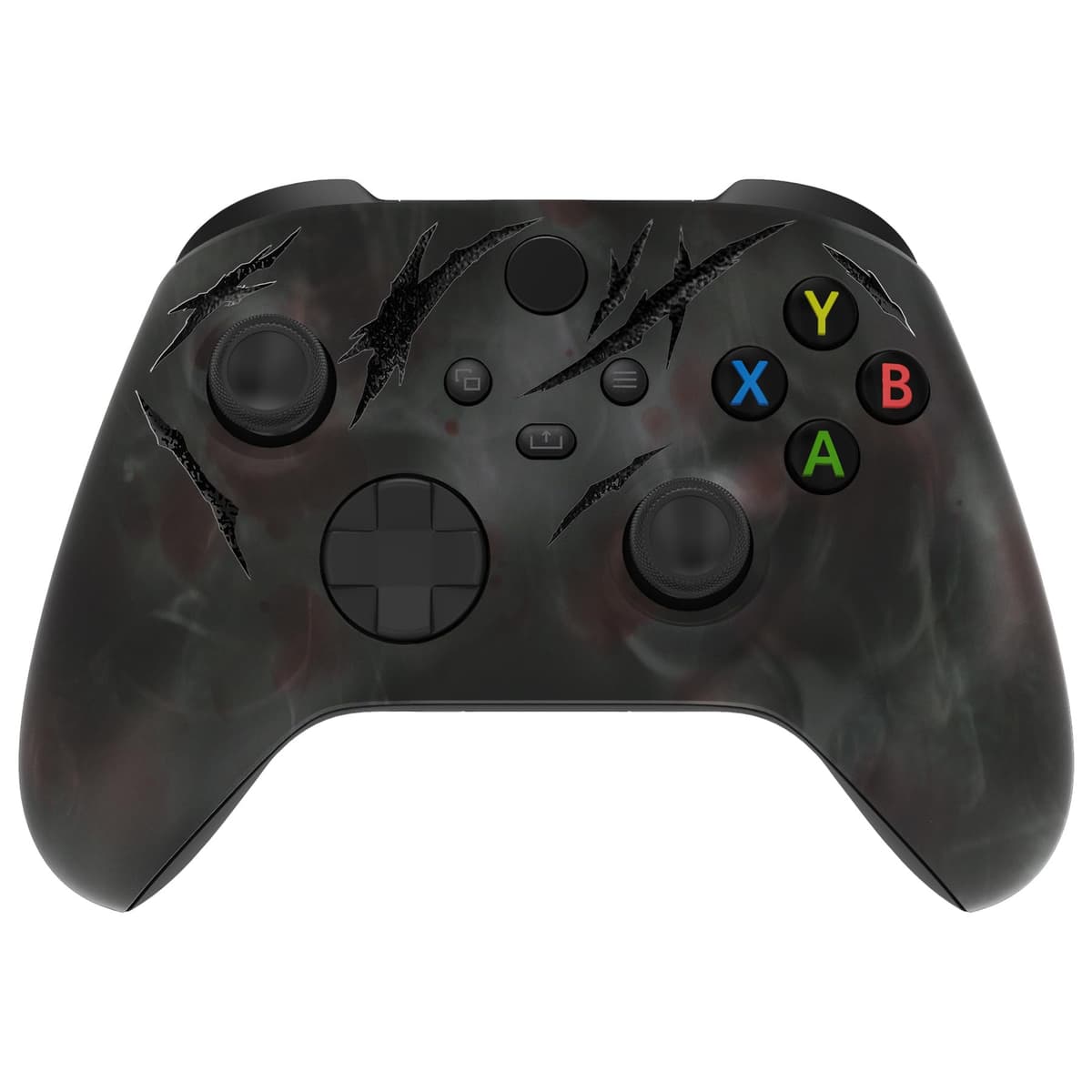 eXtremeRate Replacement Shell for Xbox Series X|S Controller - Unleash Your Style - Blood Mist Custom Acessories Skin Front Housing Cover for Xbox Core Controller Wireless - No Console