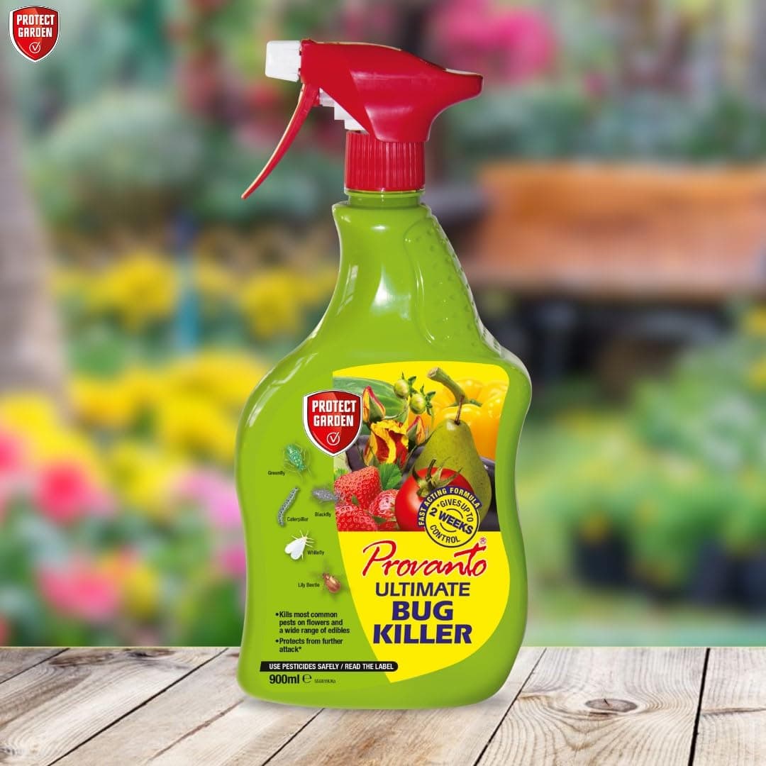 Provanto Ultimate Bug Killer, 1L - Fast Acting Bug Spray with Up To 2 Weeks Protection From Pests, Contact Insecticide for Indoor & Outdoor Plants — view 9