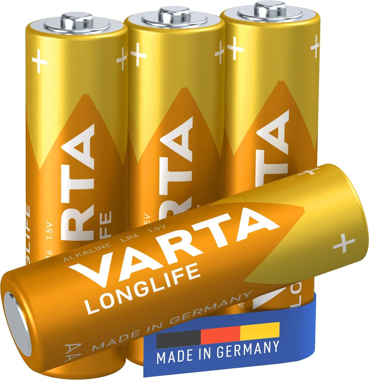 Varta Pila Longlife Power AAA Micro LR03 (paquete de 10 unidades), pila alcalina - «Made in Germany» - Adecuado para juguetes, linternas, mandos y otros aparatos que funcionan con pilas — view 7