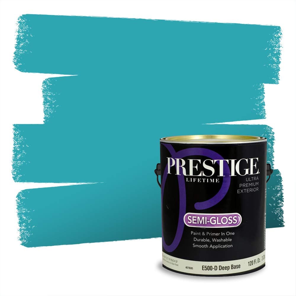 PRESTIGE Paints Interior Paint and Primer In One, 1-Gallon, Semi-Gloss, Comparable Match of Valspar* Dewdrop* — view 881