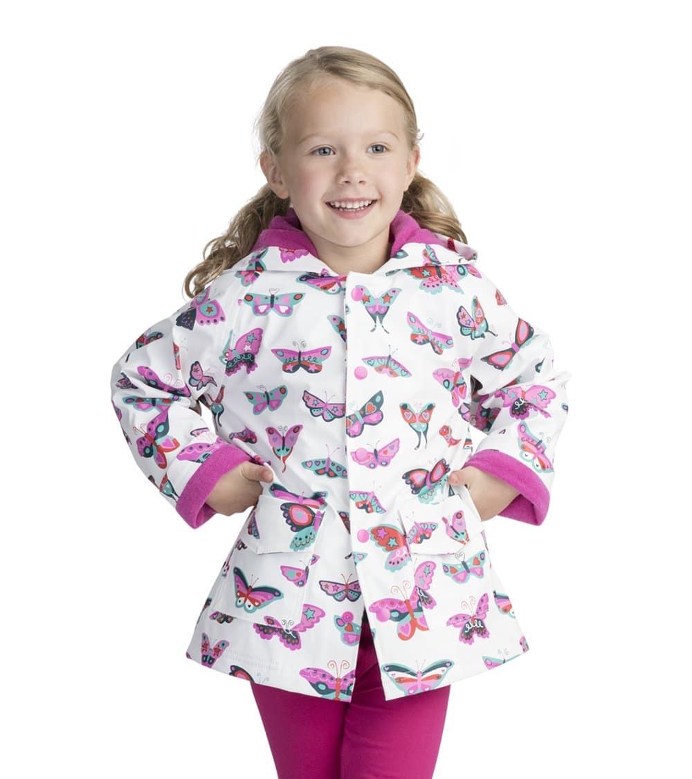 Hatley Girl's Printed Raincoat Raincoat — view 2