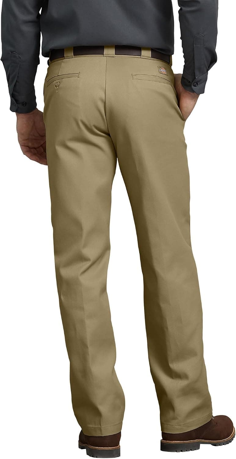 Dickies Men's Original 874 Work Utility Pants, Khaki, 38W / 32L 38W / 32L Khaki