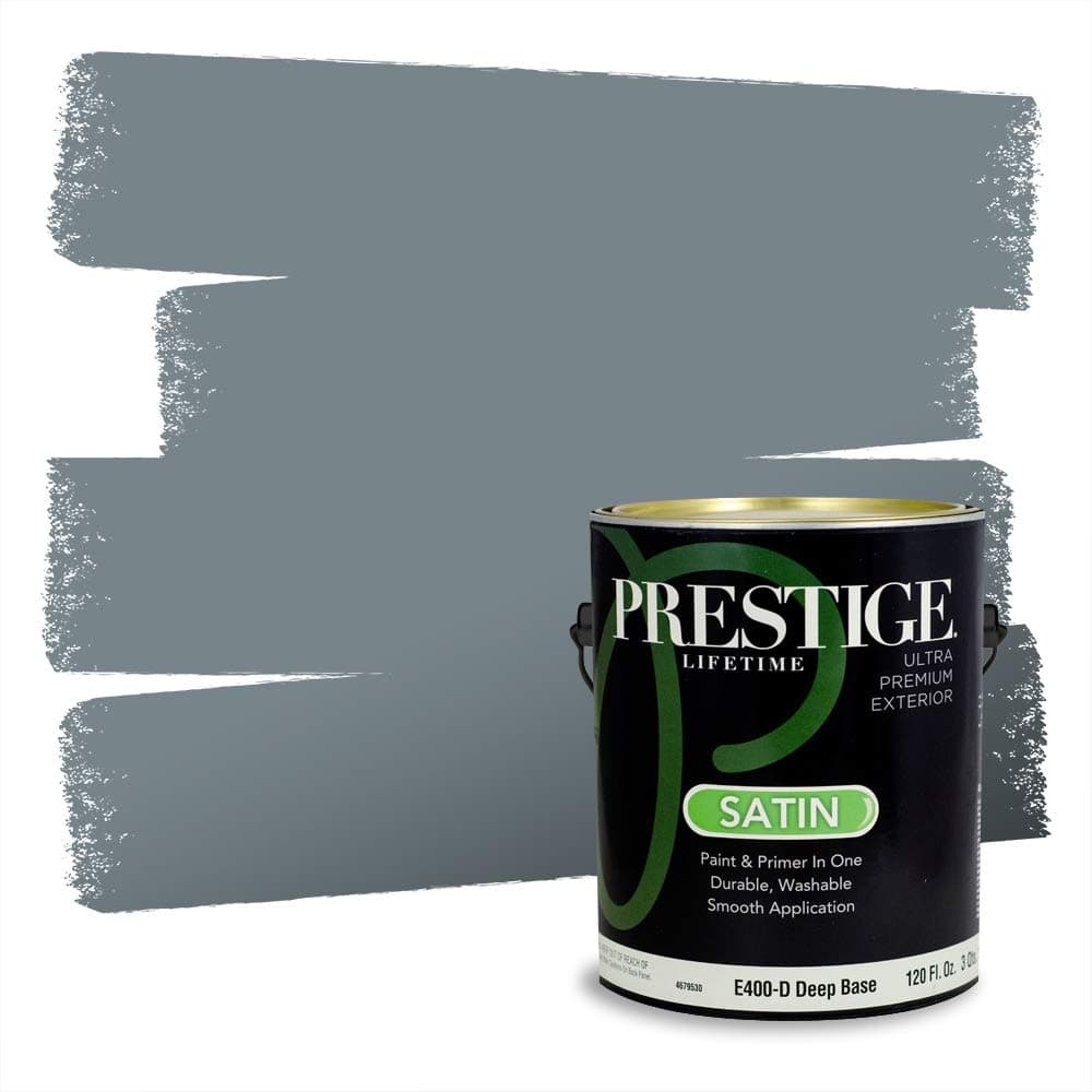 PRESTIGE Paints Interior Paint and Primer In One, 1-Gallon, Semi-Gloss, Comparable Match of Valspar* Dewdrop* — view 1384