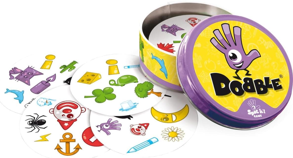 Asmodee | Dobble Super Pack (Camping + Classic) | Family Card Game | Ages 6+ | 2-8 Players | 15 Minutes Playing Time Original + Camping (Combo Pack) Double Packs — view 4