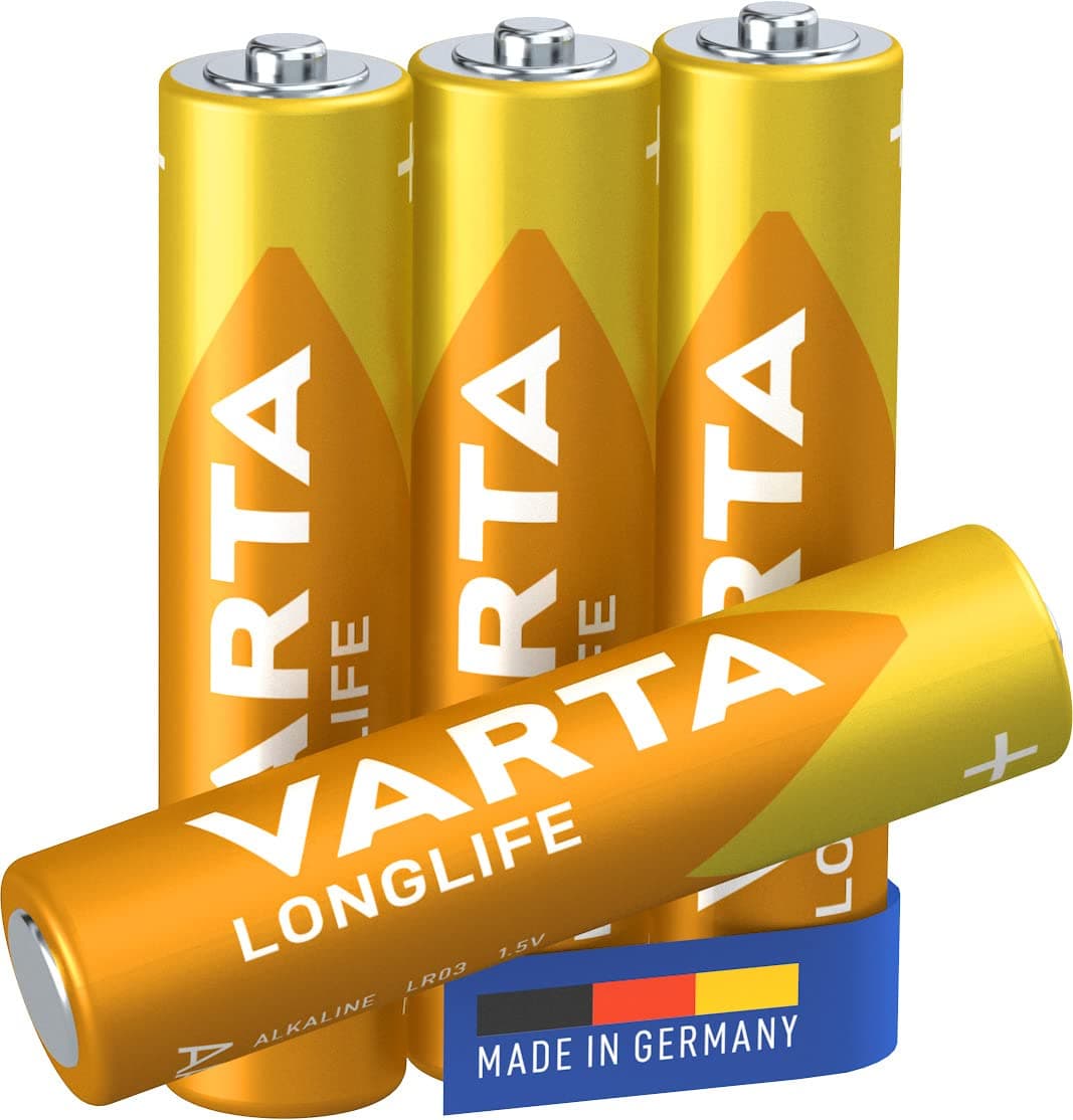Varta Pila Longlife Power AAA Micro LR03 (paquete de 10 unidades), pila alcalina - «Made in Germany» - Adecuado para juguetes, linternas, mandos y otros aparatos que funcionan con pilas — view 19