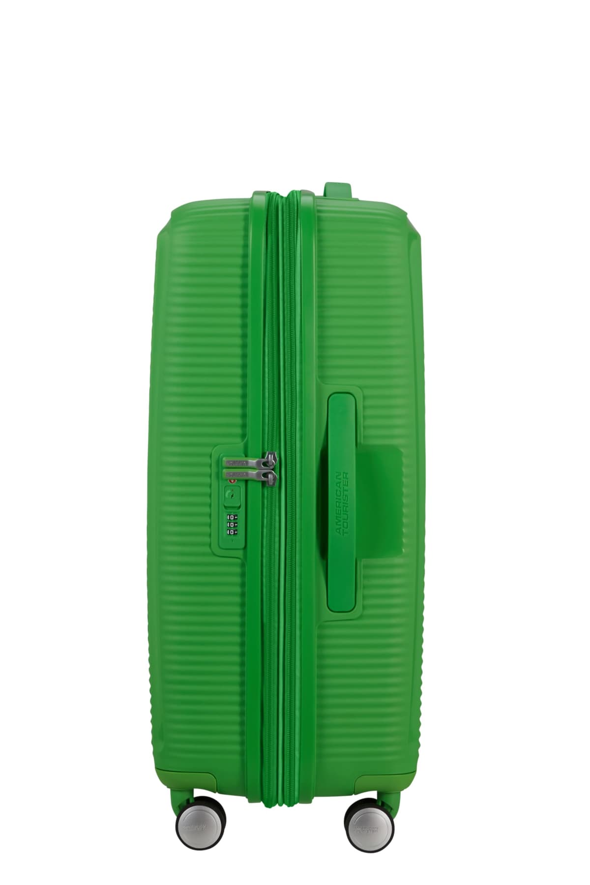 American Tourister Soundbox - Maleta Mediana Rígida, 67 cm - Trolley con 4 Ruedas, Cerradura TSA, Expandible y Ligera, 71.5/81L, (Grass Green) — view 3
