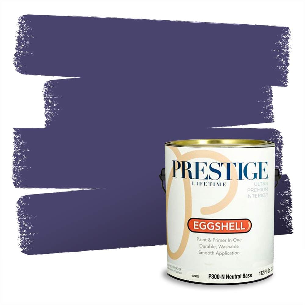 PRESTIGE Paints Interior Paint and Primer In One, 1-Gallon, Semi-Gloss, Comparable Match of Valspar* Dewdrop* — view 1547