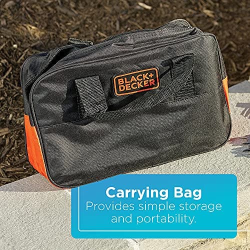 BLACK+DECKER 20V MAX 68-Piece Cordless Drill and Home Tool Project Kit with Tool Storage Bag (LDX120PK) — view 5