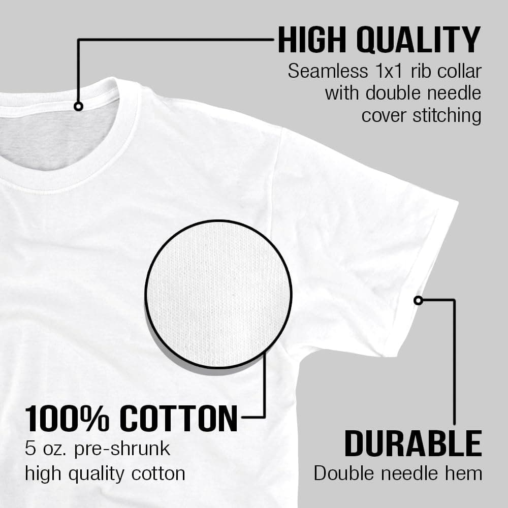 LOGOVISION Official Collegiate Distressed Primary Logo Adult T-Shirt Collection — view 4