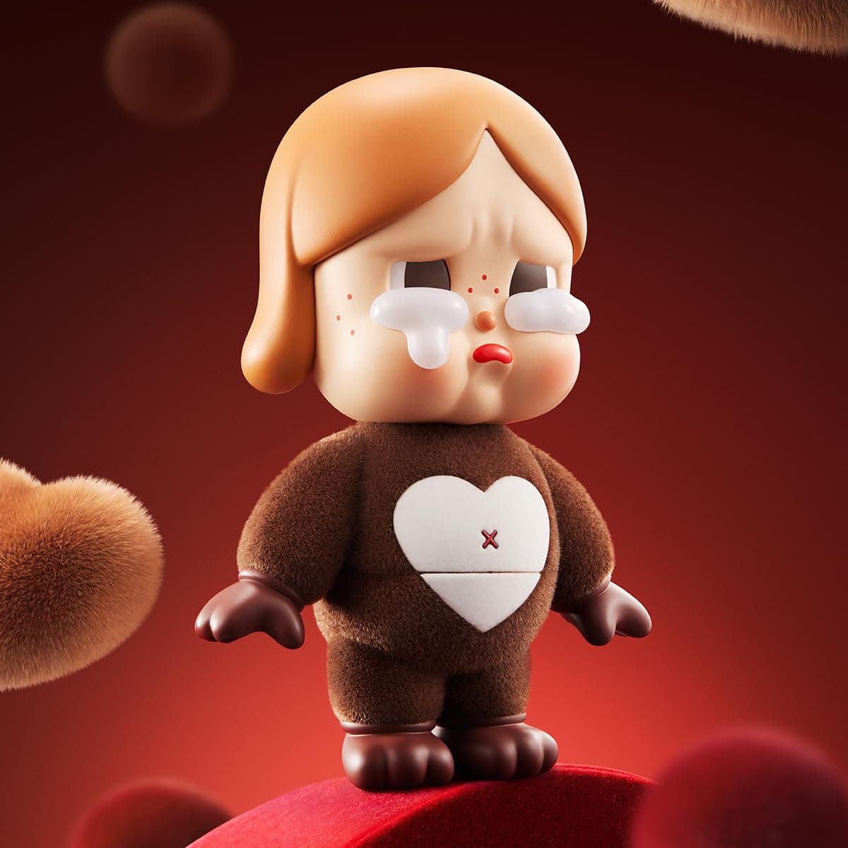 POP MART Crybaby Crying Again Series-Vinyl Face Plush de Acción Popular Figura Coleccionable y Adorable Juguete Artístico Regalo Creativo 1PC — view 4
