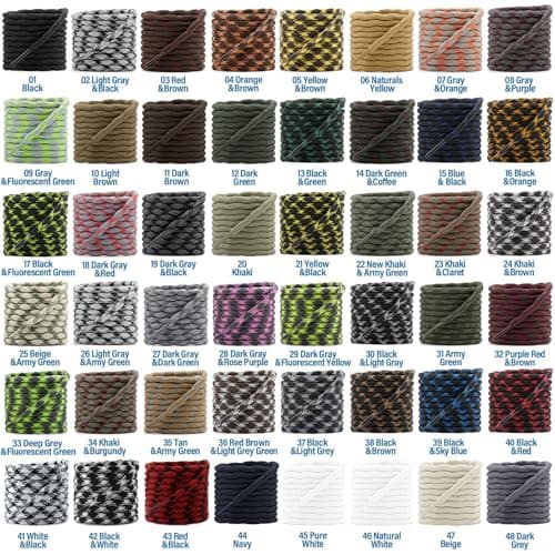 DELELE 2 Pair Round Wave Shape Non Slip Heavy Duty and Durable Outdoor Climbing Shoelaces Hiking Shoe Laces Shoestrings, 01 Black, 63 Inch (160cm) — view 4