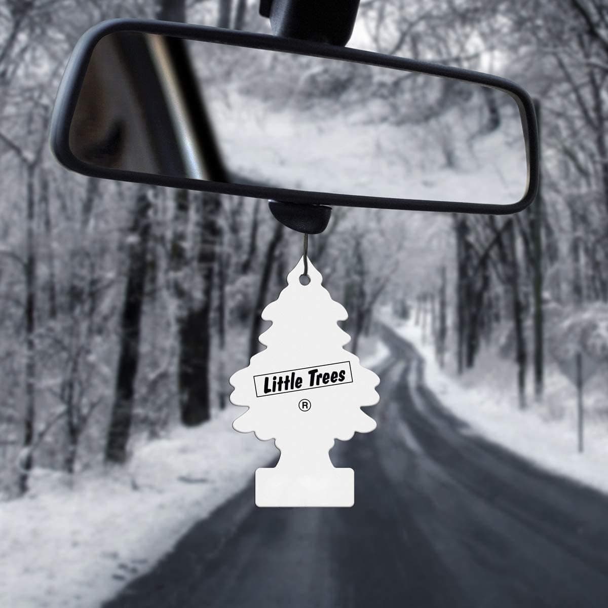Little Trees Air Freshener Tree MTZ02 New Car Fragrance For Car Home Boat Caravan - Six Pack, Blue — view 3