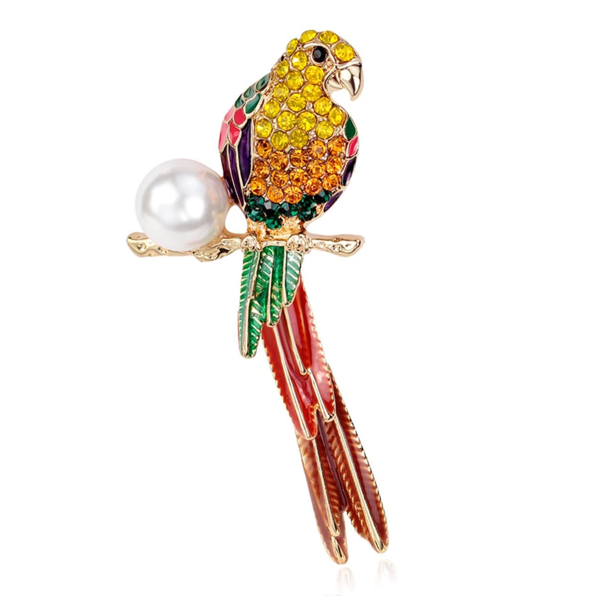 FAIRYGATE Anti Exposure Fixed Brooches Women Unisex Vintage Rhinestone Office Party Brooch Pins Lapel Pin Dress Suit Accessories Boutonniere — view 36