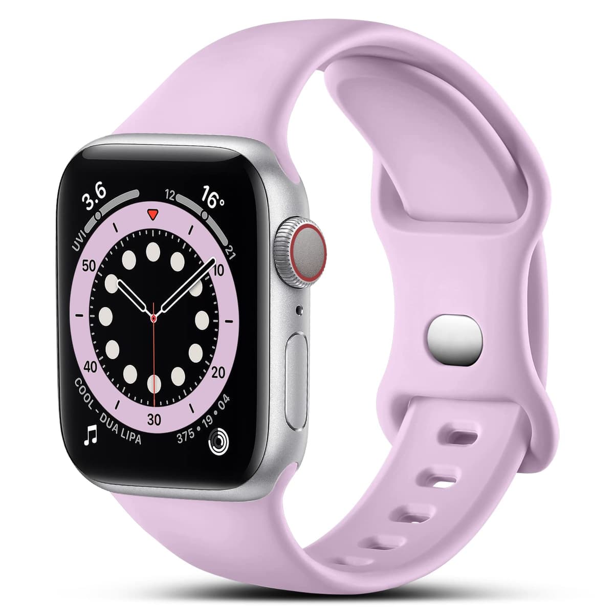 CeMiKa Compatible with Apple Watch Strap 41mm 40mm 38mm 42mm, Silicone Sport Band Replacement Straps Compatible with Apple Watch Series 11 10 9 8 7 6 5 4 3 2 1 SE SE3/iwatch Strap, Black — view 18