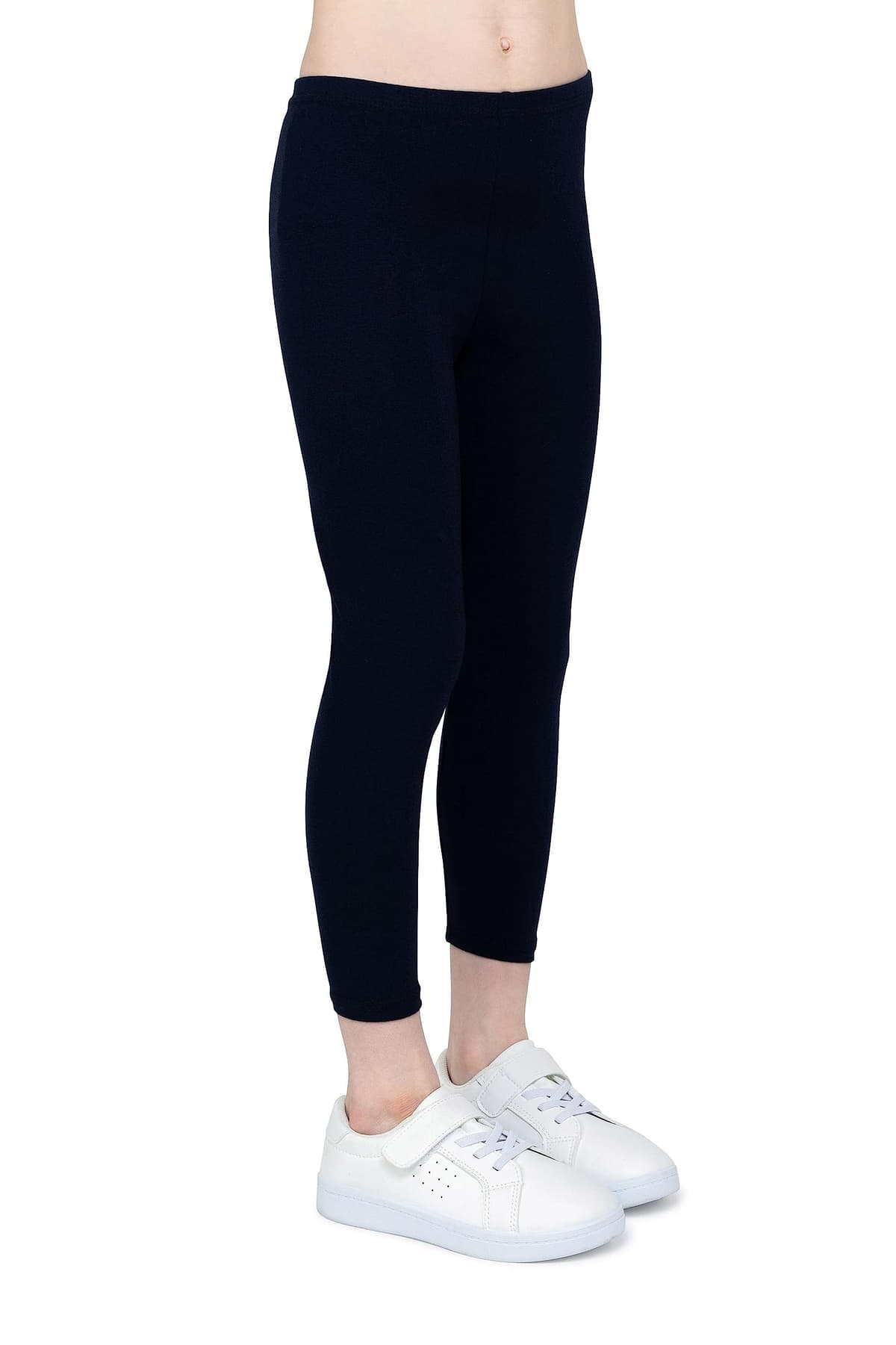Leggings de algodón para niñas, Pantalones Suaves y cómodos para niños, Entrenamiento Informal, Estilo Elegante, Ropa básica Zoe — view 15