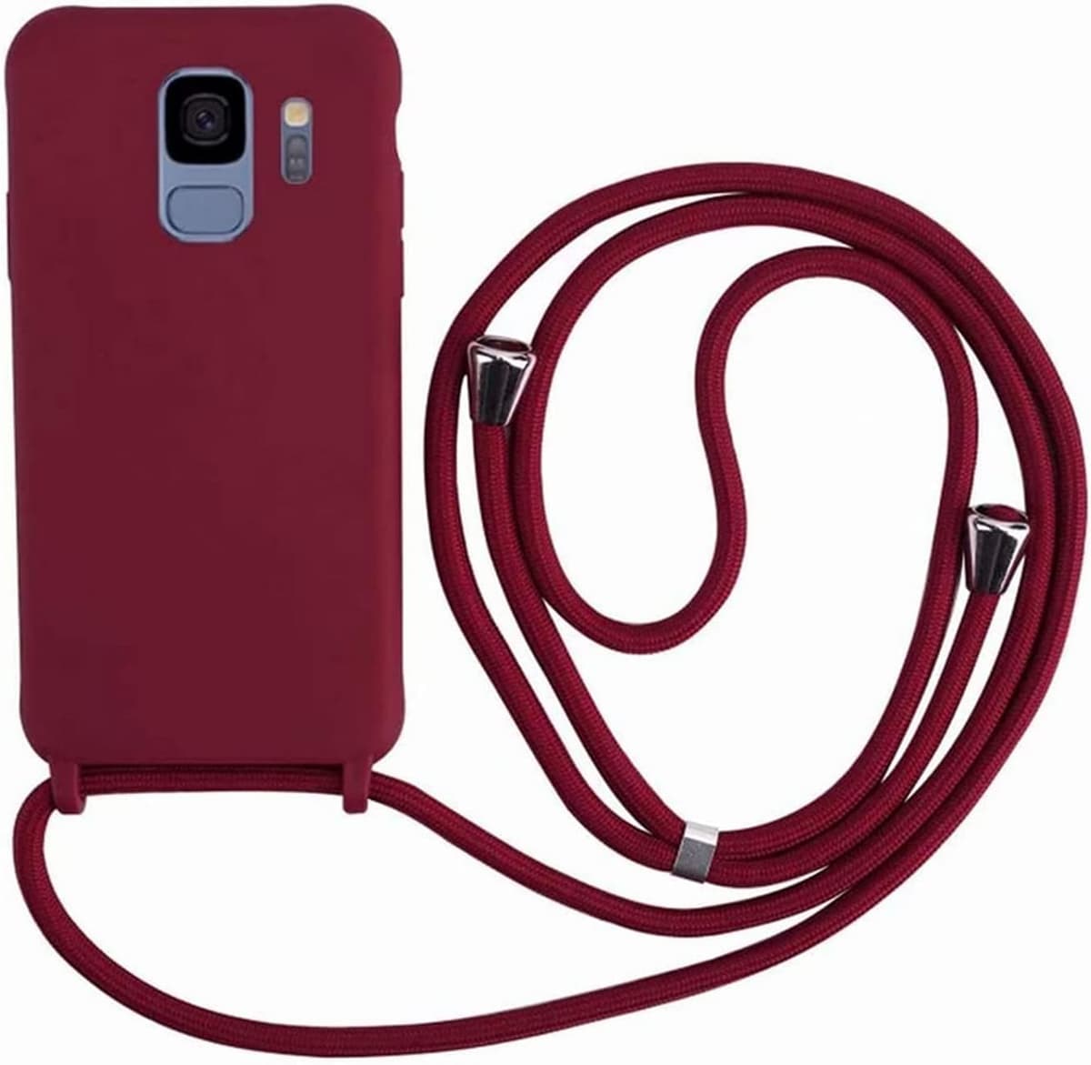 Funda Compatible con iPhone 17 Pro MAX(6.9"),Ajustable Collar Correa de Cuello Cordón Cuerda Carcasa TPU Bumper Silicona Skin Caso para iPhone 17 Pro MAX(6.9")-Verde — view 18