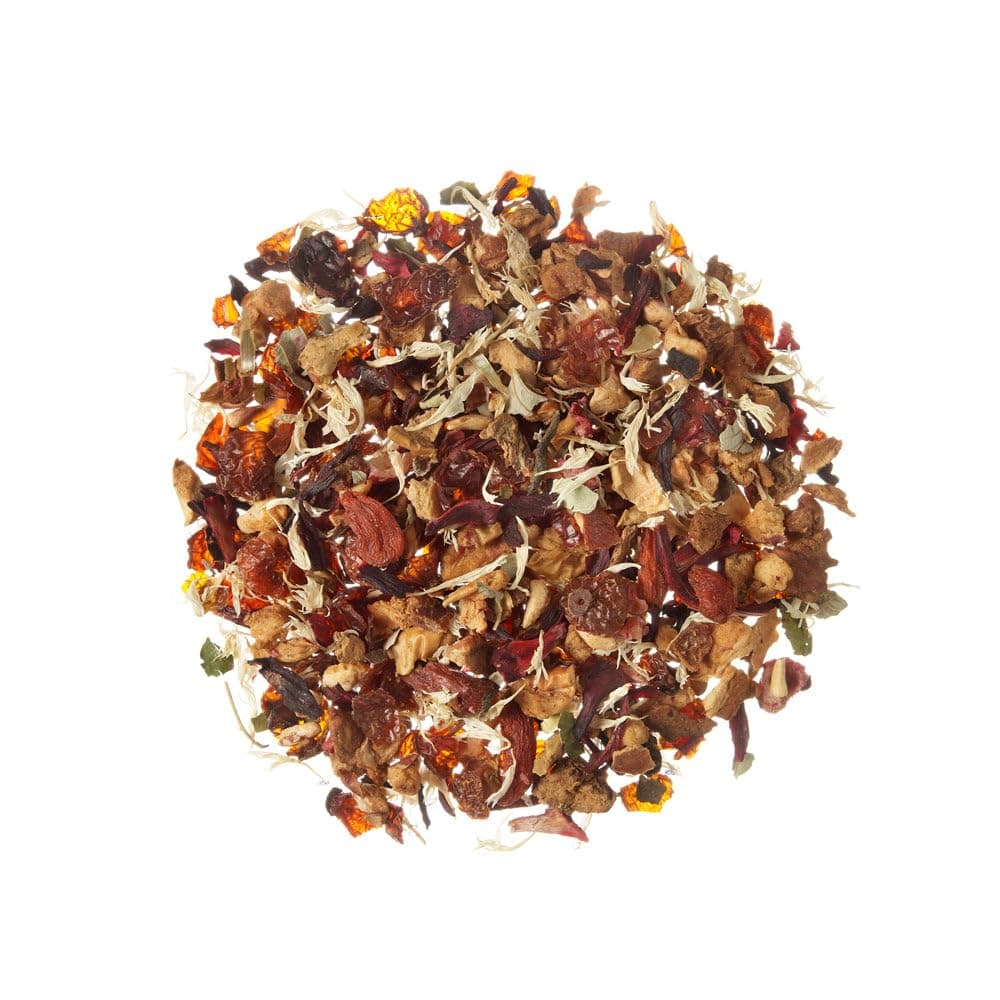 TEA SHOP - Infusión Cocktail de Frutas 250g - 125 Tazas - Infusión a Granel - Aromática y vitamínica de fruta y flores con hibisco, piña, papaya, pasas, escaramujo y naranja - Propiedades — view 27