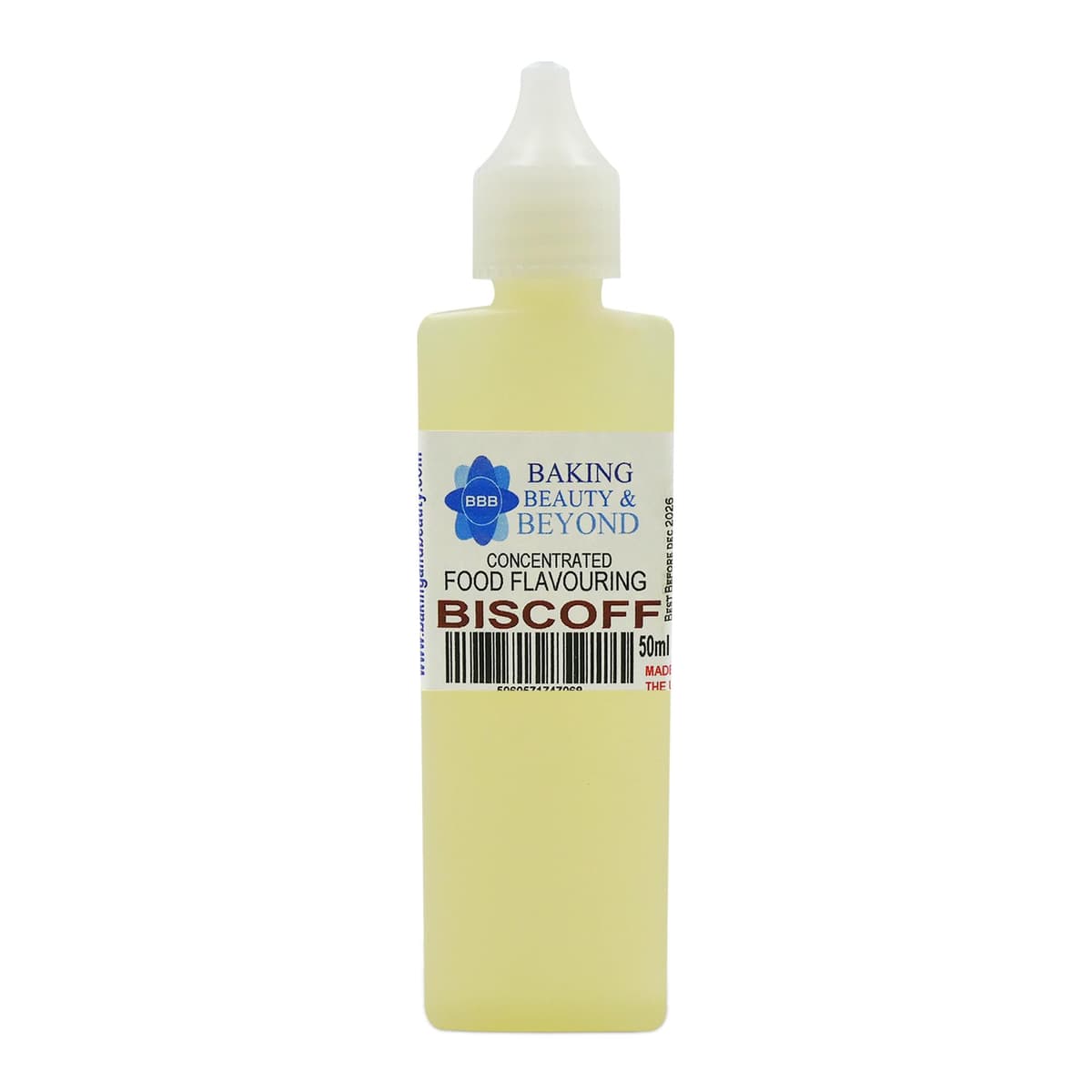 Baking Beauty and Beyond Concentrated Food Flavouring - Biscoff (50ml)