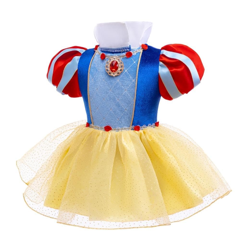 Lito Angels - Mono tipo pelele, disfraz de princesa para bebé y niñas con diadema con lazo, para fiesta de cumpleaños, Halloween — view 3