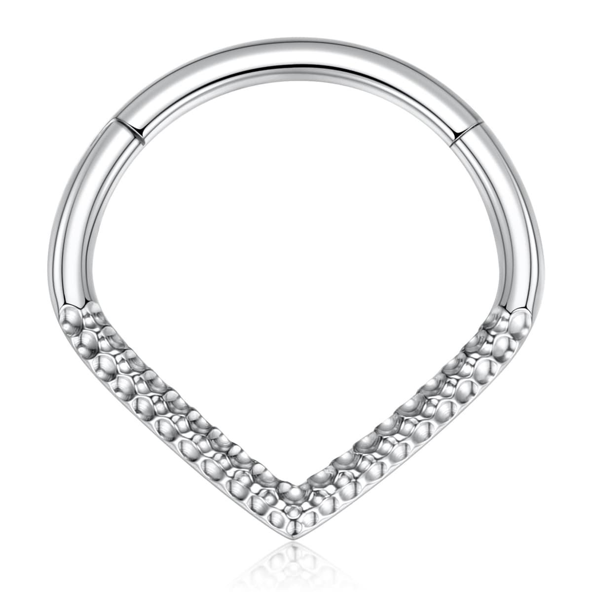 hengkaixuan Teardrop Daith Earrings Septum Jewellery Nose Hoop Ring Surgical Steel Daith Rook Tragus Piercing Jewellery Septum Clicker Ring Small Hoop Earring — view 28