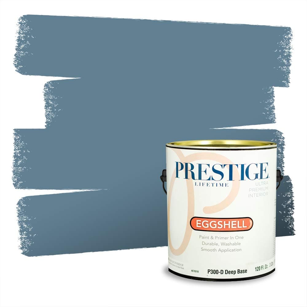 PRESTIGE Paints Interior Paint and Primer In One, 1-Gallon, Semi-Gloss, Comparable Match of Valspar* Dewdrop* — view 773