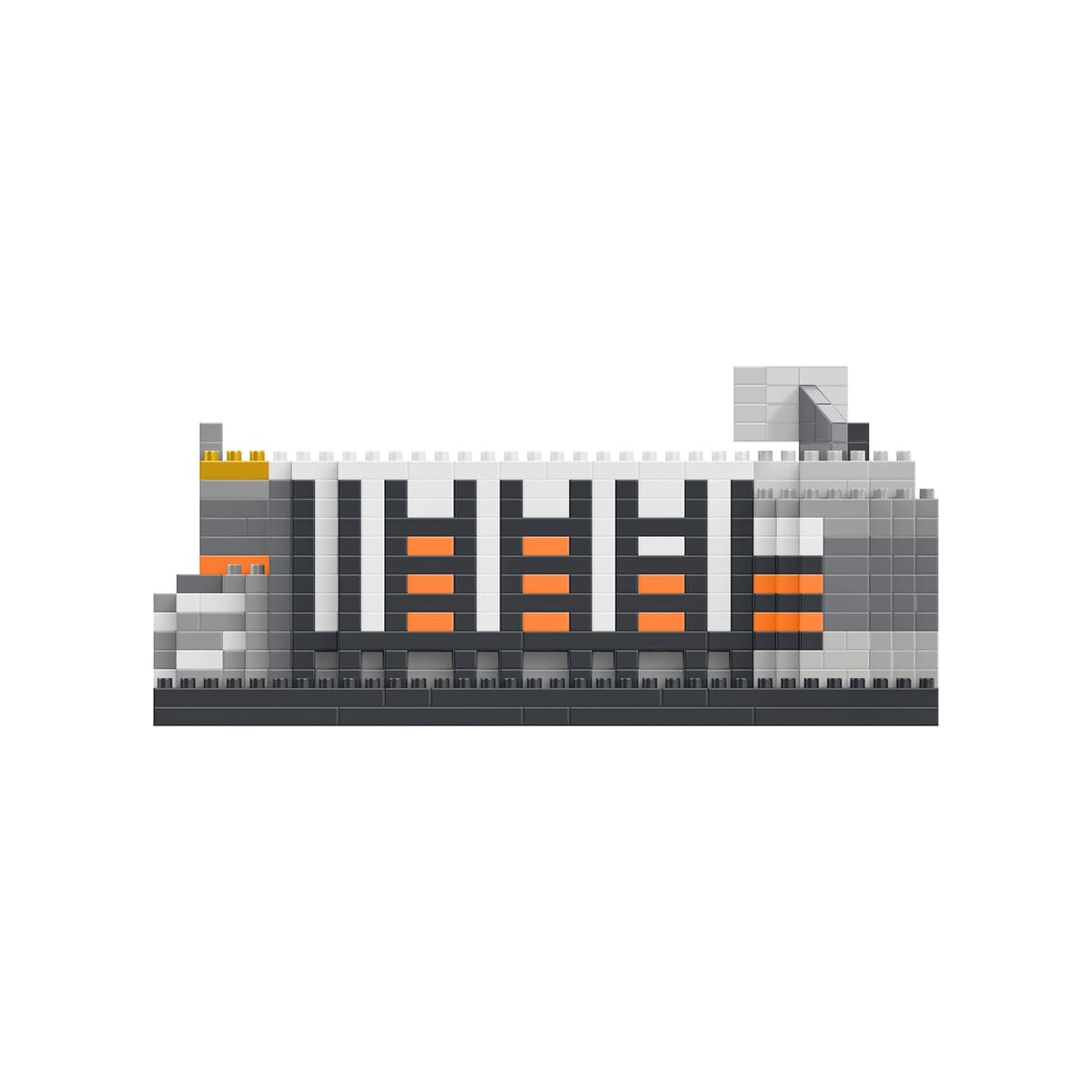 Foco Licencia Oficial Valencia CF Mestalla Stadium BRXLZ Mini Stadium 3D Bricks Bauktionsspielzeug Model — view 3