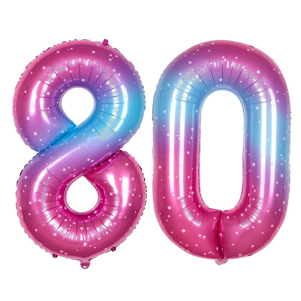 Foil Globo Número 5 Azul 40" (101cm), Inflable Helio o aire, Gigante Numeros 0-9, 10-19, 20-29, 30-100, Grande Globos Decoración para La Boda Aniversario y Cumpleaños Fiestas — view 585