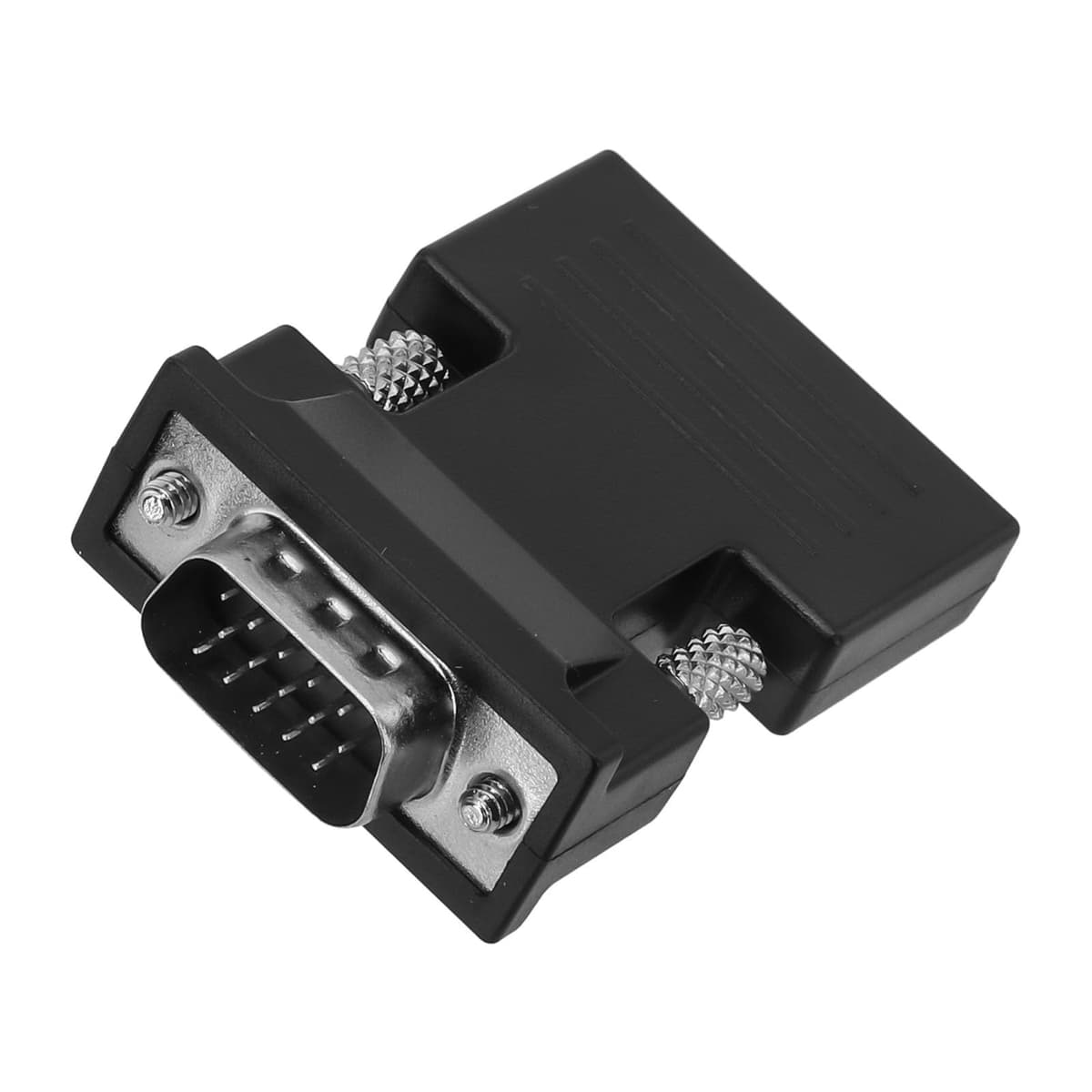 FACAIIO VGA Female to VGA Male Adapter with 3.5mm Audio Cable, Projector, Monitor, PC, and Laptop — view 3