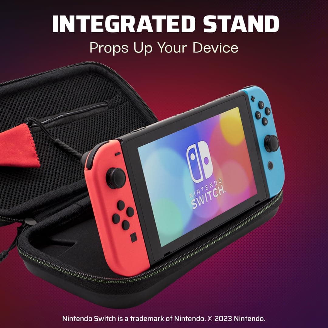 PDP Estuche de viaje Plus GLOW Super Icon Travel Case Nintendo Switch — view 3