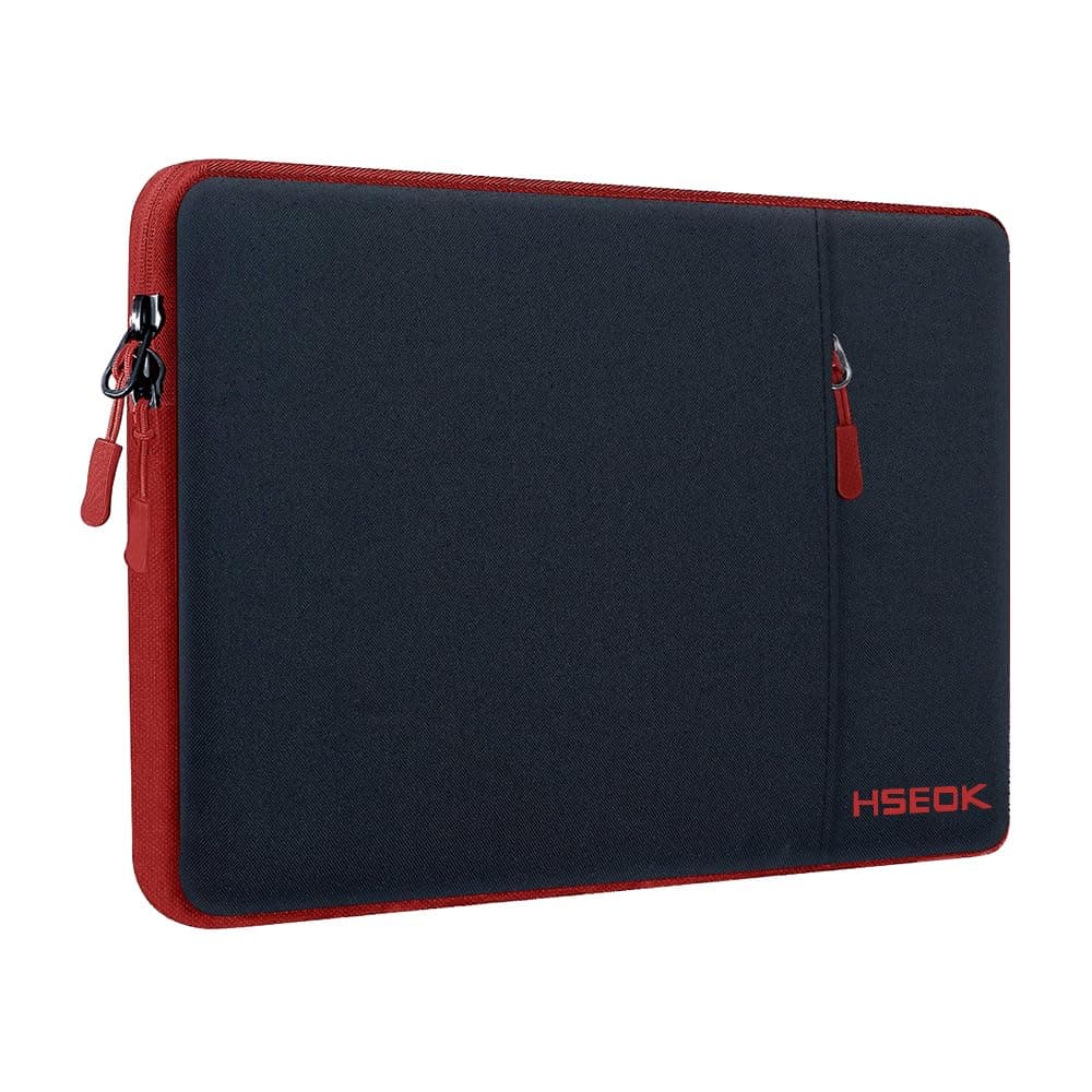 HSEOK 15,6" Funda para Computadora Portátil, Funda Impermeable a Prueba de Golpes con Bolsillo Lateral, Compatible con MacBook Pro 16"/15" y la Mayoría de Las PC de 15" 15,6" 16",B02K01 — view 8