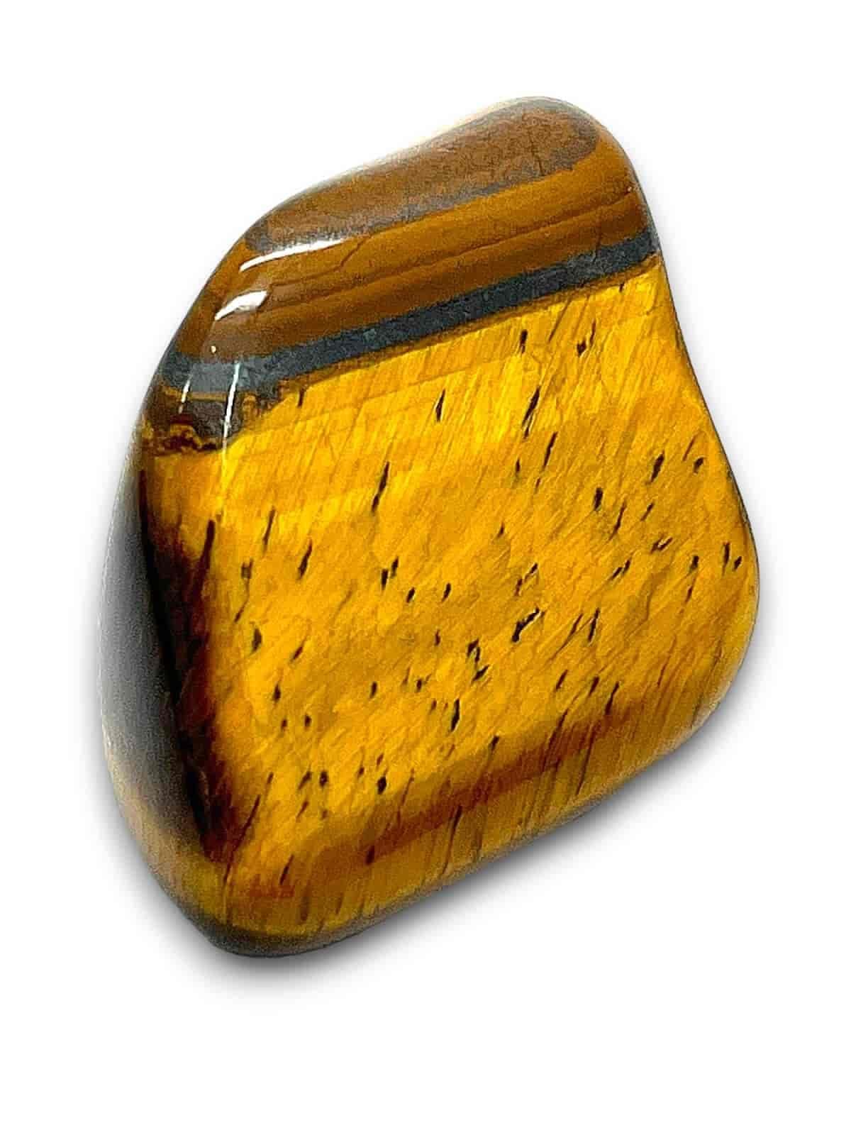 arana's - Ojo de tigre piedra natural calidad AAA - Cristales naturales y piedras preciosas - Reiki curacion de chakras equilibrio metafisico - Piedras curativas pulidas sanacion (1, Ojo de tigre) — view 3