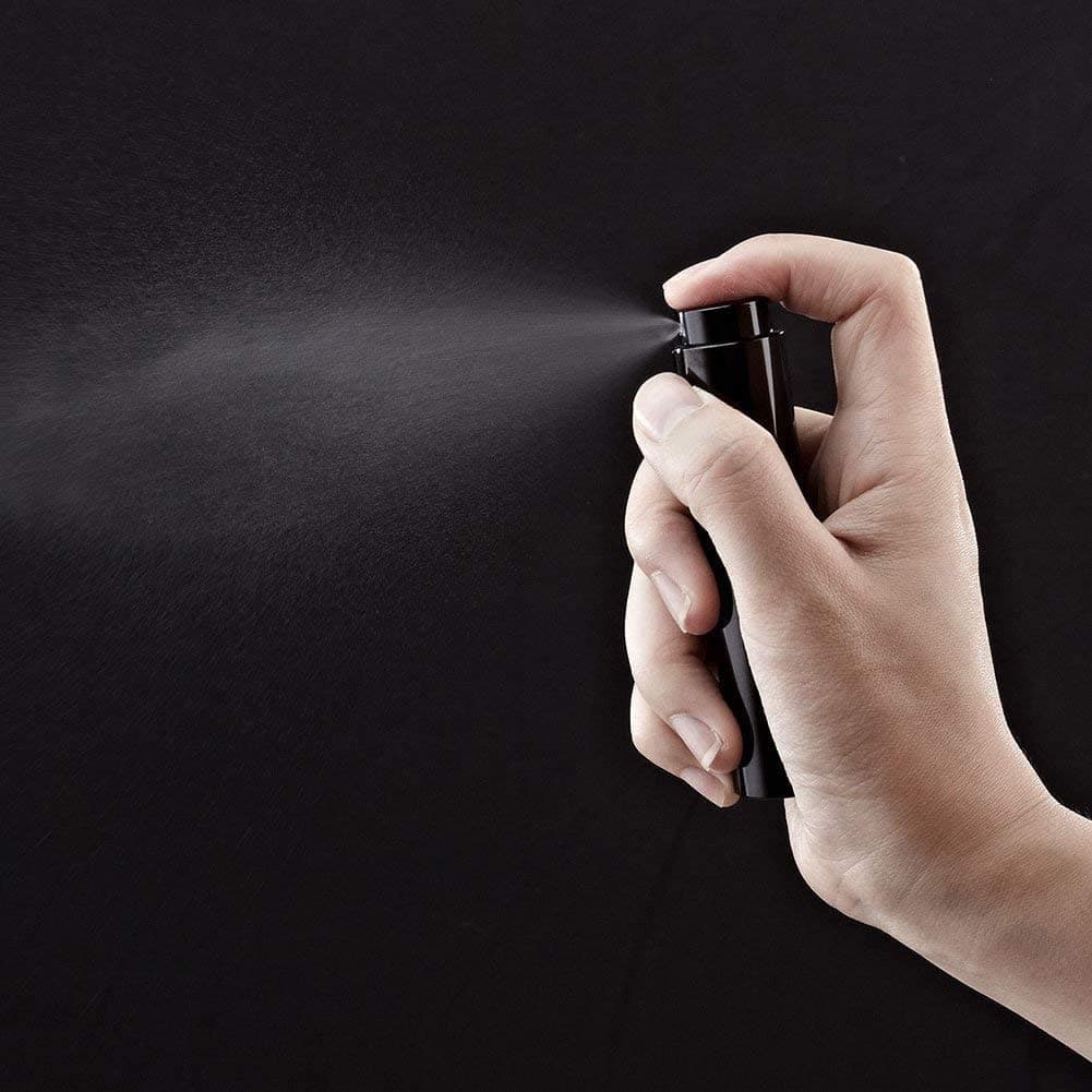 Toureal Travel Perfume Atomiser Refillable - Mini Aftershave Spray Bottle - Small Glass Fragrance Atomizer for Women - Portable Empty Cologne Refill Pump Dispenser for Men Pink 3Pcs — view 3