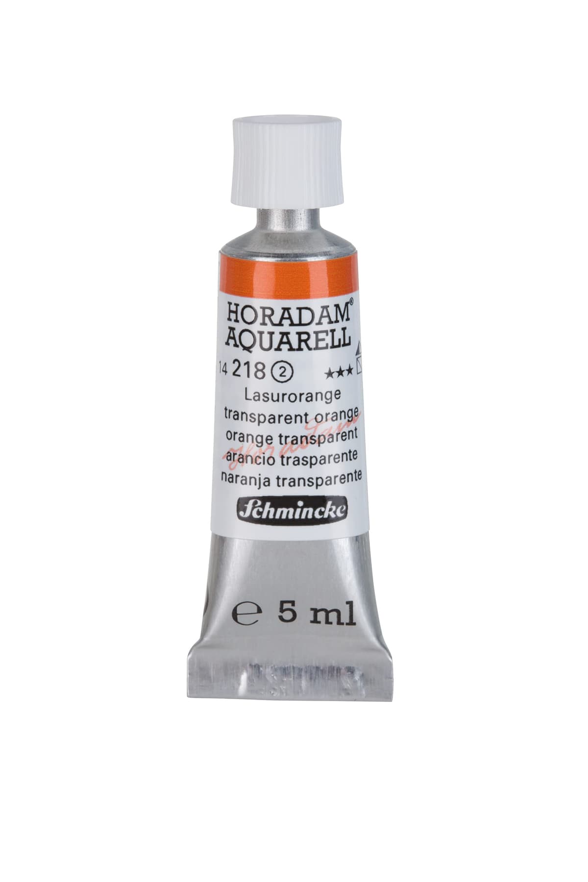 Schmincke - HORADAM® AQUARELL - finest artists' watercolours, glaze orange - 5 ml