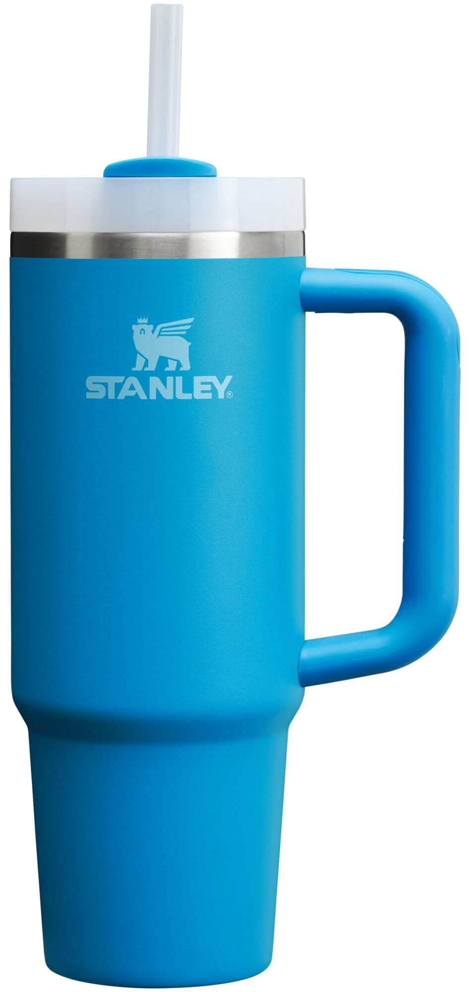 Stanley Quencher - Vaso H2.0 con mango - 1200 ml - Tapa de rosca con pajita incluida - Antifugas y portavasos de coche compatible para viajes - Vaso térmico de acero — view 54