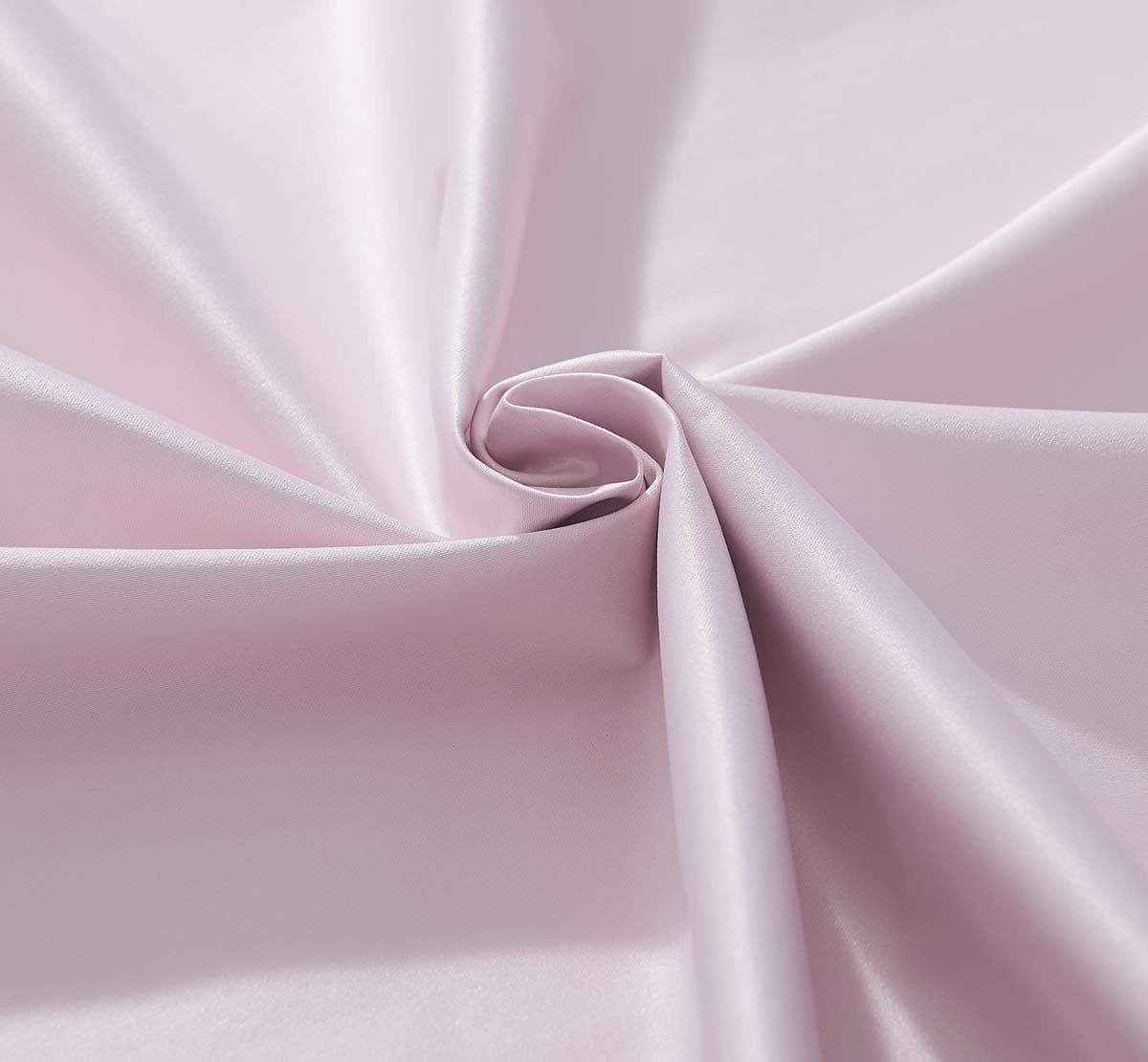 COASTLINE Super Soft Matt Satin 100% Thermal Blackout Blush Pink Eyelet Curtain Window Treatment Drapes 2 panels for Bedroom, Livingroom, Kids Nursery Room W46 x L54 inch — view 5