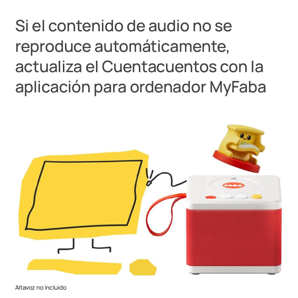 FABA Personaje Sonoro – Música clásica de Piano – Musica, Canciones y Sonidos, para niños y niñas 0-1 años, Reproducción con el Cuentacuentos y FABA+, Juguete Educativo, versión en español — view 2