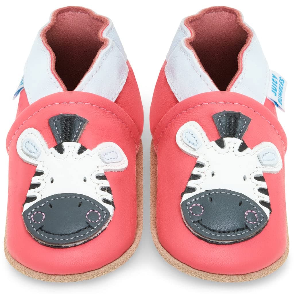 Zapatos de Bebé – Zapatillas de Cuero Niño Niña – Patucos de Piel con Elástico para Bebé - Zapatitos Primeros Pasos - Pantuflas Infantiles 0-6 Meses 6-12 Meses 12-18 Meses 18-24 Meses 2-3Años — view 20