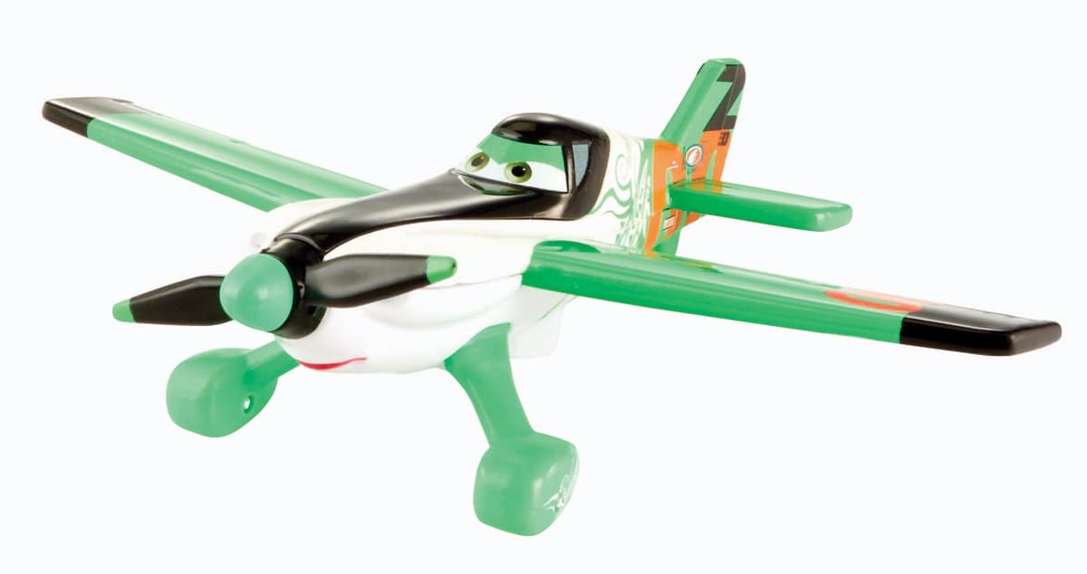 Planes - Avión básico de Juguete, Racing Dusty (Mattel X9460) — view 5