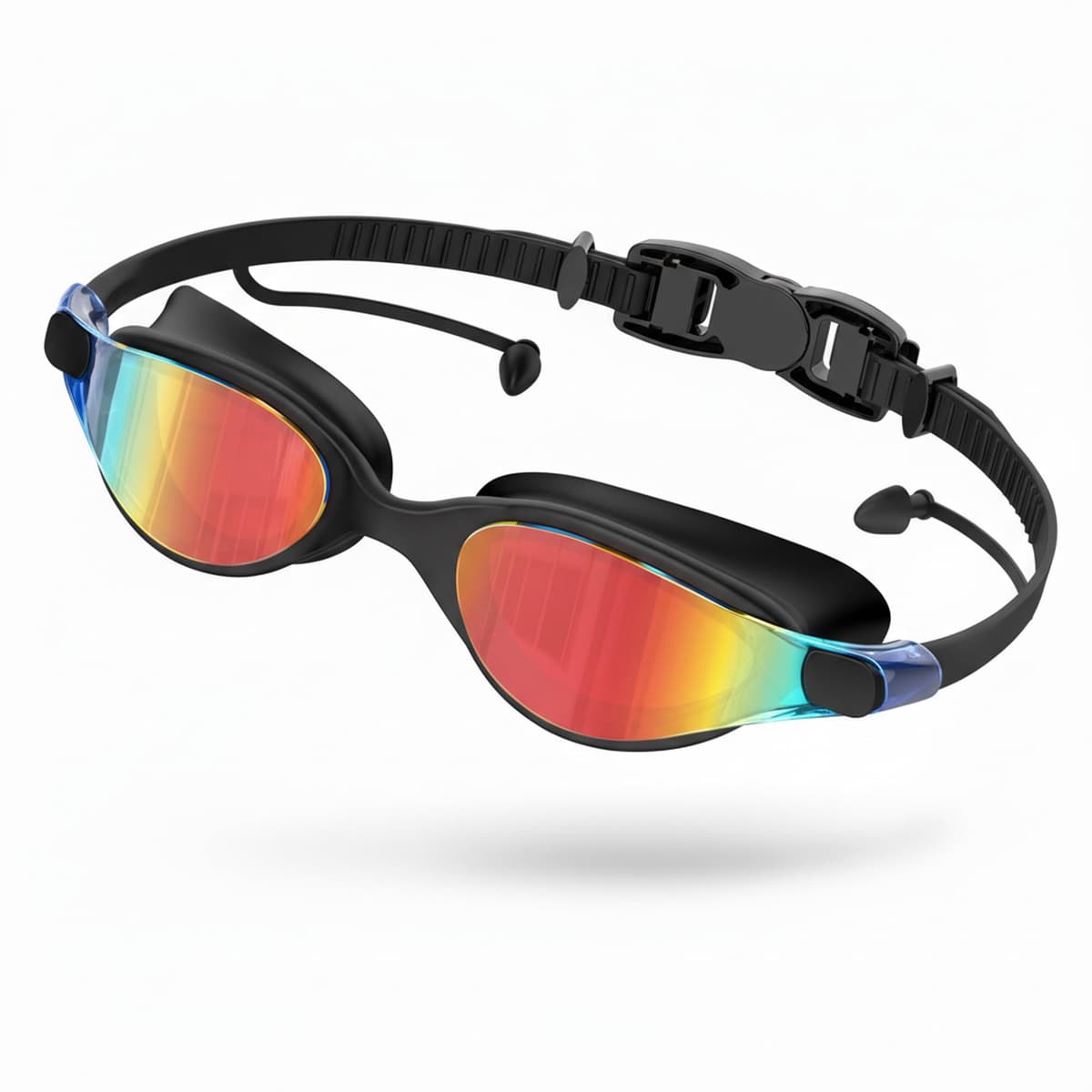 Seaflar Antivaho Gafas De NatacióN General | Profesional Lentes Galvanizados, ProteccióN UV, 3D Sello De Silicona | Impermeable Gafas Piscina Adultos & Adolescentes