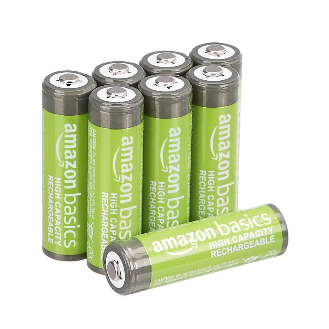 Amazon Basics paquete de 4 pilas AAA NiMH recargables de alta capacidad, 850 mAh, 1,2 V, se recargan hasta 500 veces, precargadas — view 13