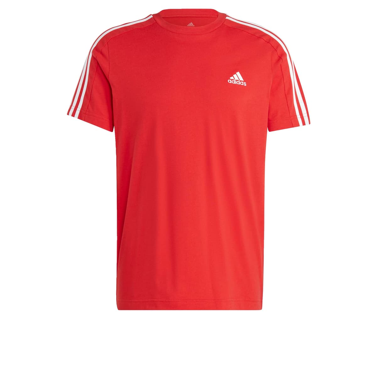 adidas Essentials Single Jersey 3-Stripes tee Camiseta de Manga Corta Hombre (Pack de 1) — view 22