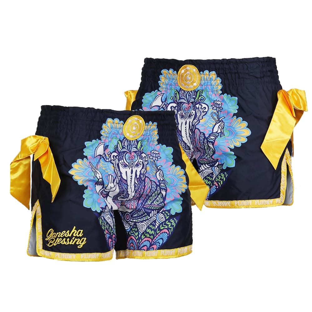 FLUORY Muay Thai Shorts, MMA Fight Shorts Ropa de Entrenamiento Jaula Lucha Grappling Artes Marciales Kickboxing Shorts Ropa — view 54