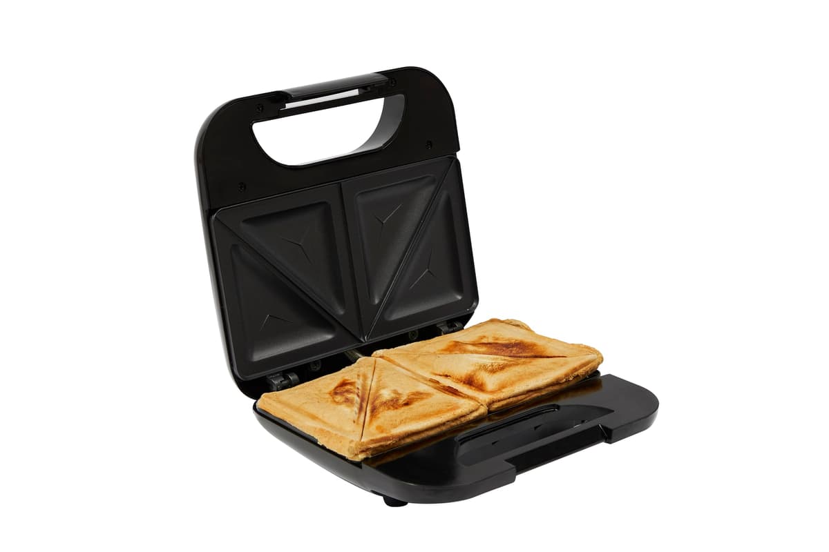 PIFCO 750W White Sandwich Toaster - Non-Stick Electric Toastie Maker with Cool-Touch Handle - Compact Sandwich Toaster for Students, Best for Small Kitchens, Ideal Home Kitchen Appliance — view 8