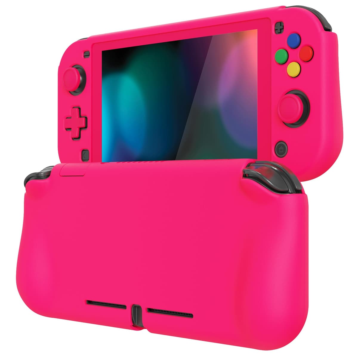 playvital ZealProtect Protective Case for Nintendo Switch Lite, Hard Shell Grip Cover for Nintendo Switch Lite w/Screen Protector & Thumb Grip Caps & Button Caps - Antique Yellow — view 55