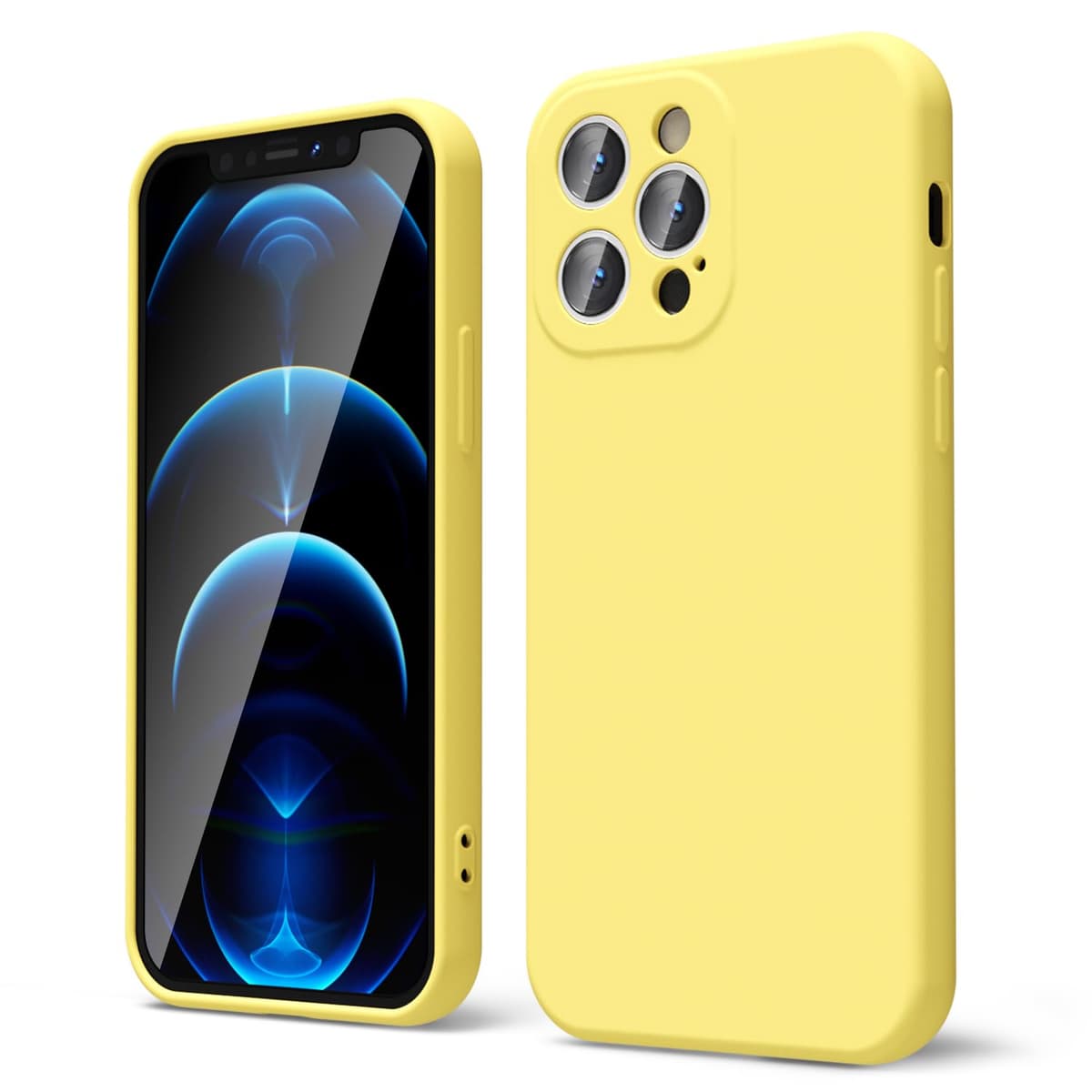 oakxco for iPhone 17 Pro Max Phone Case Liquid Silicone, Cute Thin Slim Grip Soft Rubber Gel for Women Men, Smooth Matte TPU Plain Solid Color Girly Simple Case with Camera Cover, Light Pink — view 1915